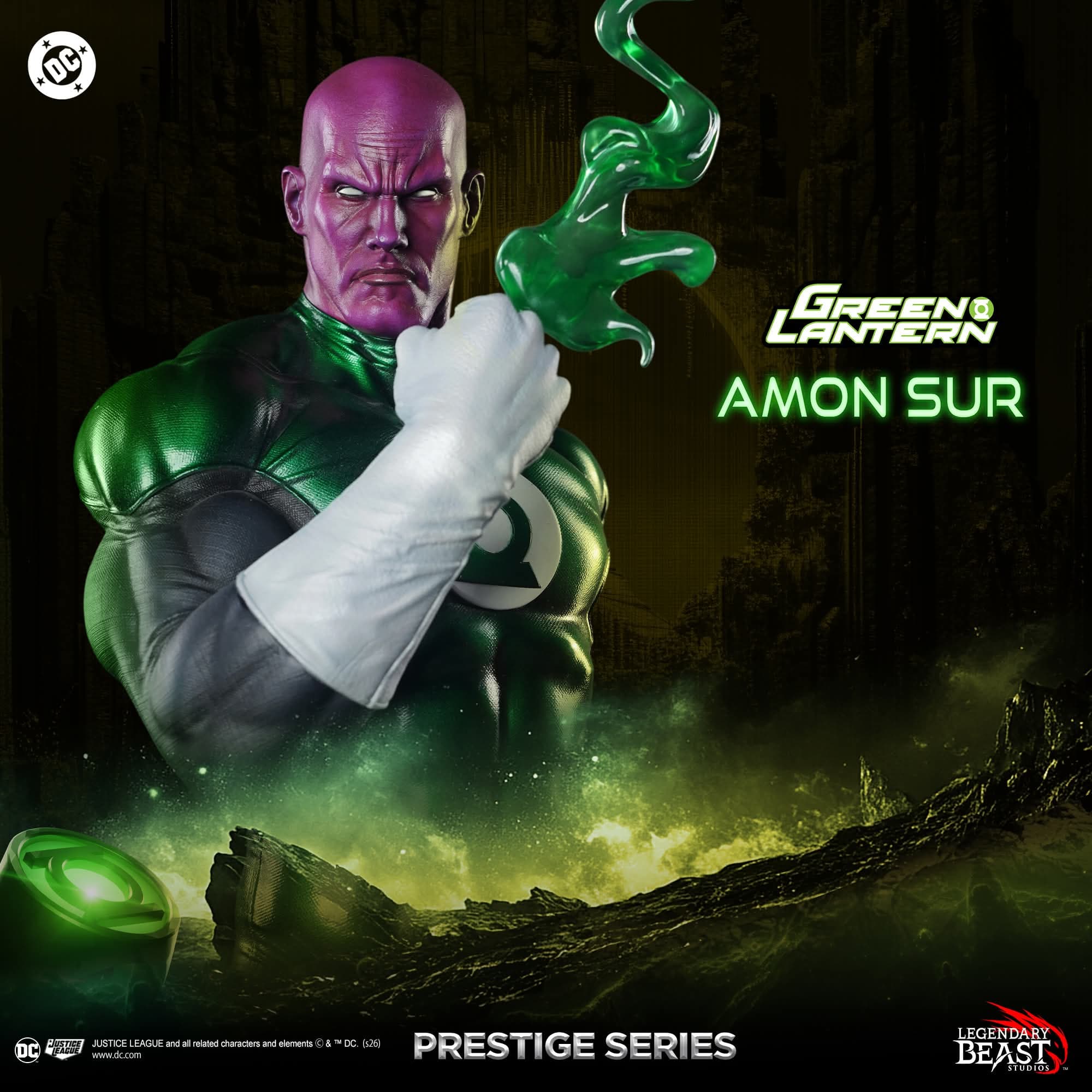 Green Lantern (Version Métalique) - Prestige Series - Vue 3