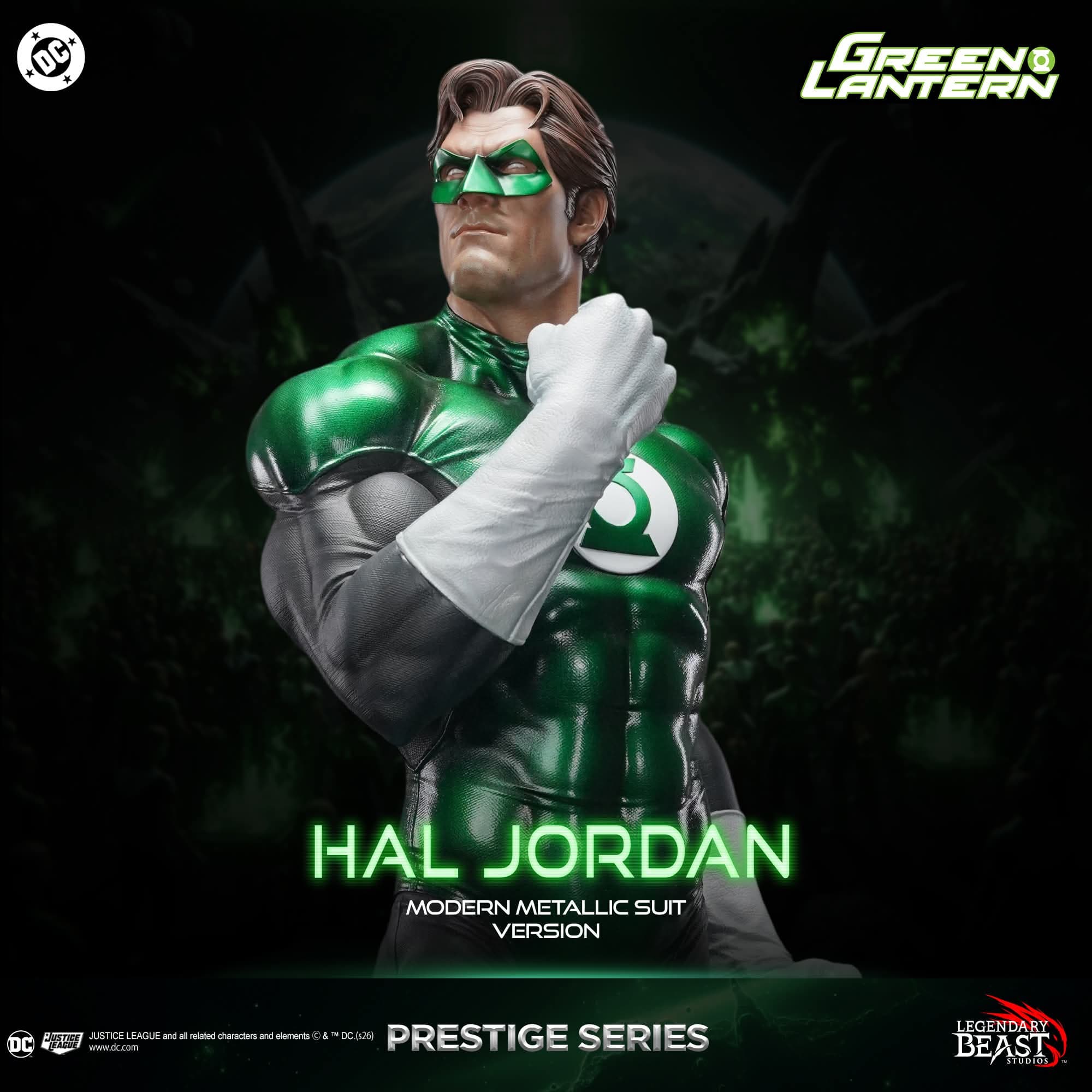 Green Lantern (Version Métalique) - Prestige Series - Vue 4