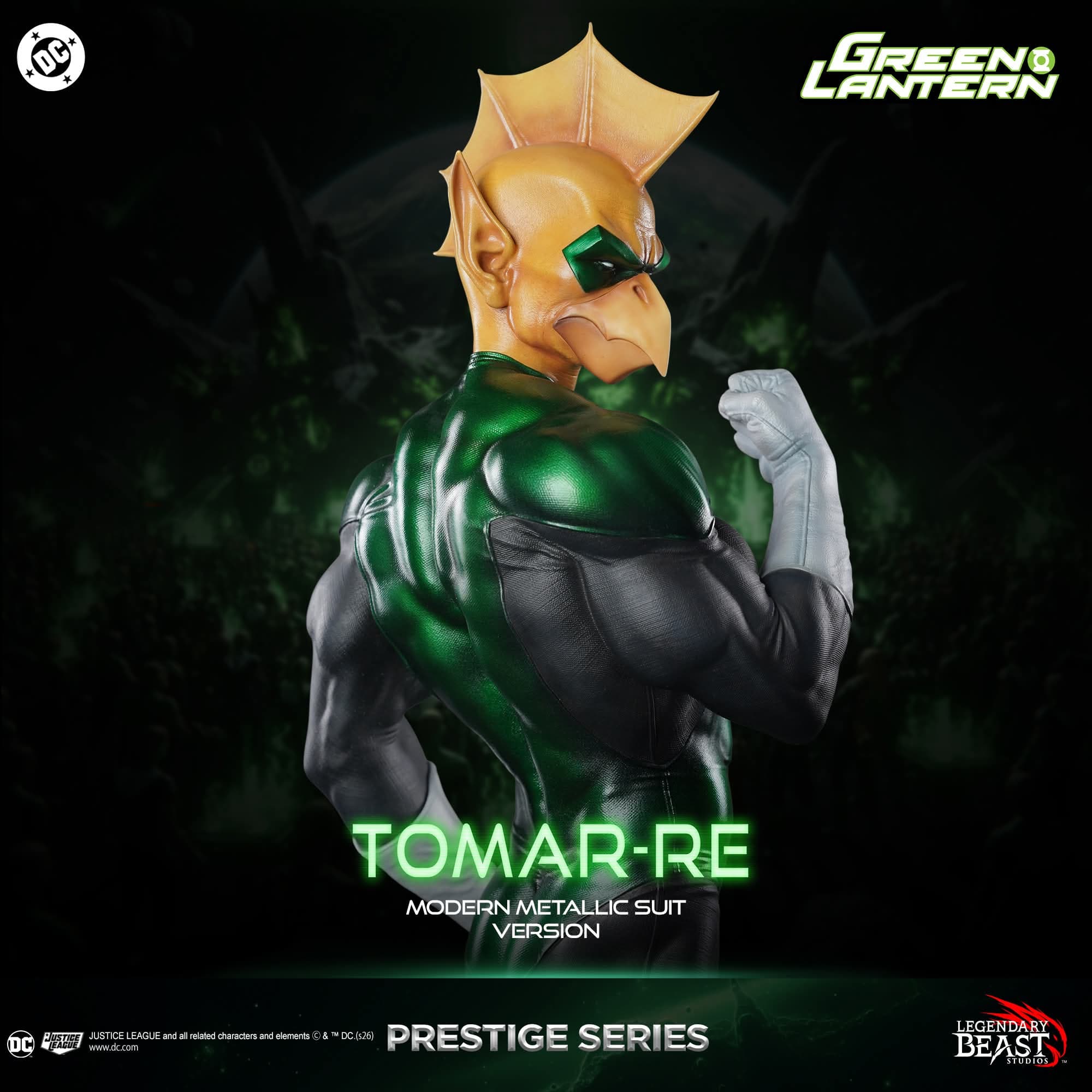 Green Lantern (Version Métalique) - Prestige Series - Vue 5