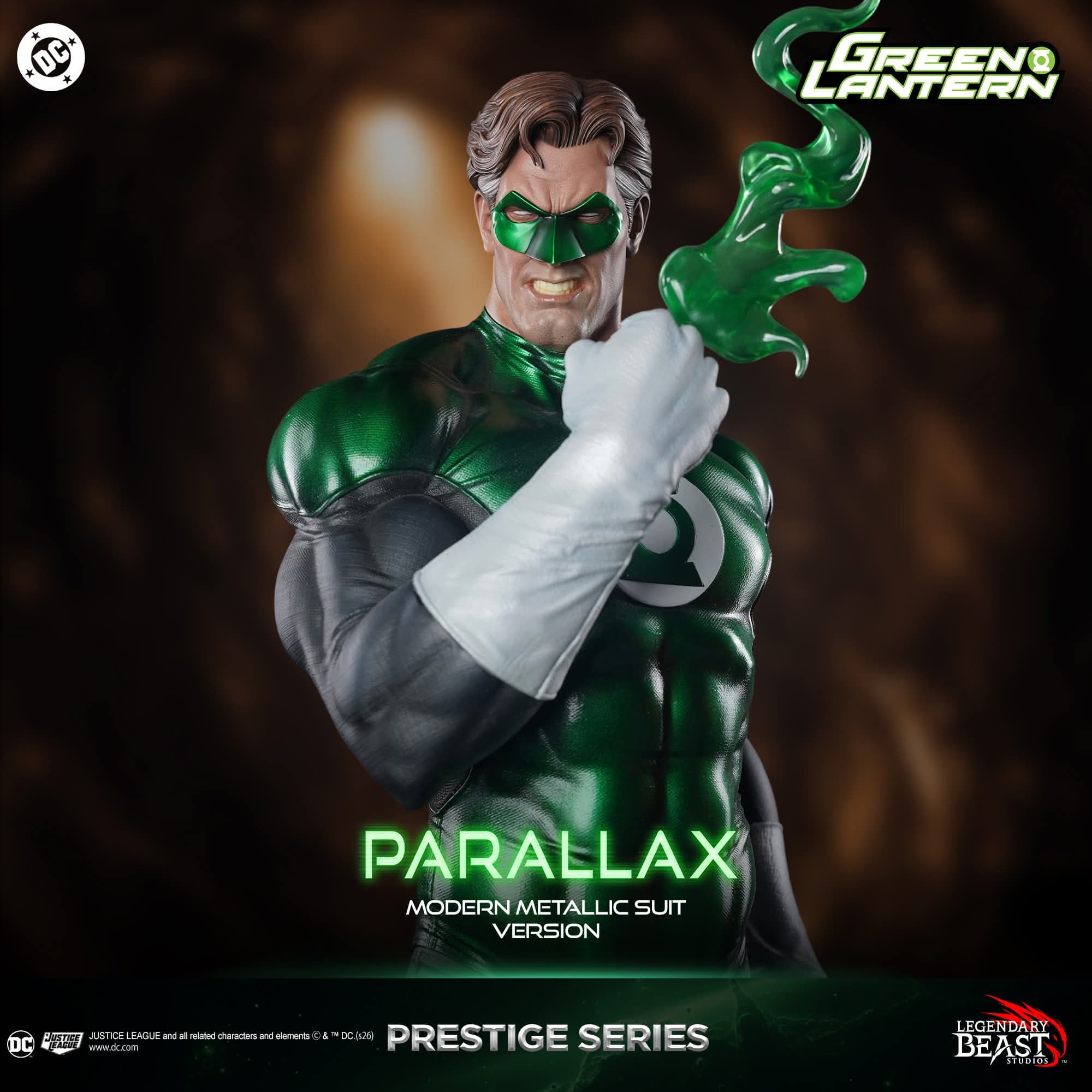 Green Lantern (Version Métalique) - Prestige Series - Vue 7