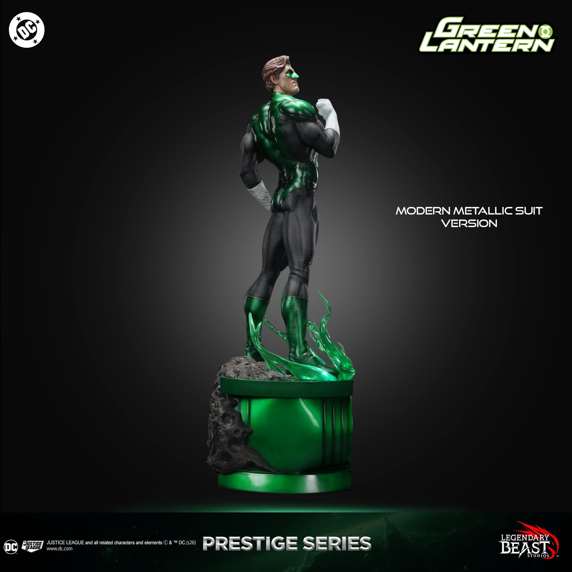 Green Lantern (Version Métalique) - Prestige Series - Vue 10