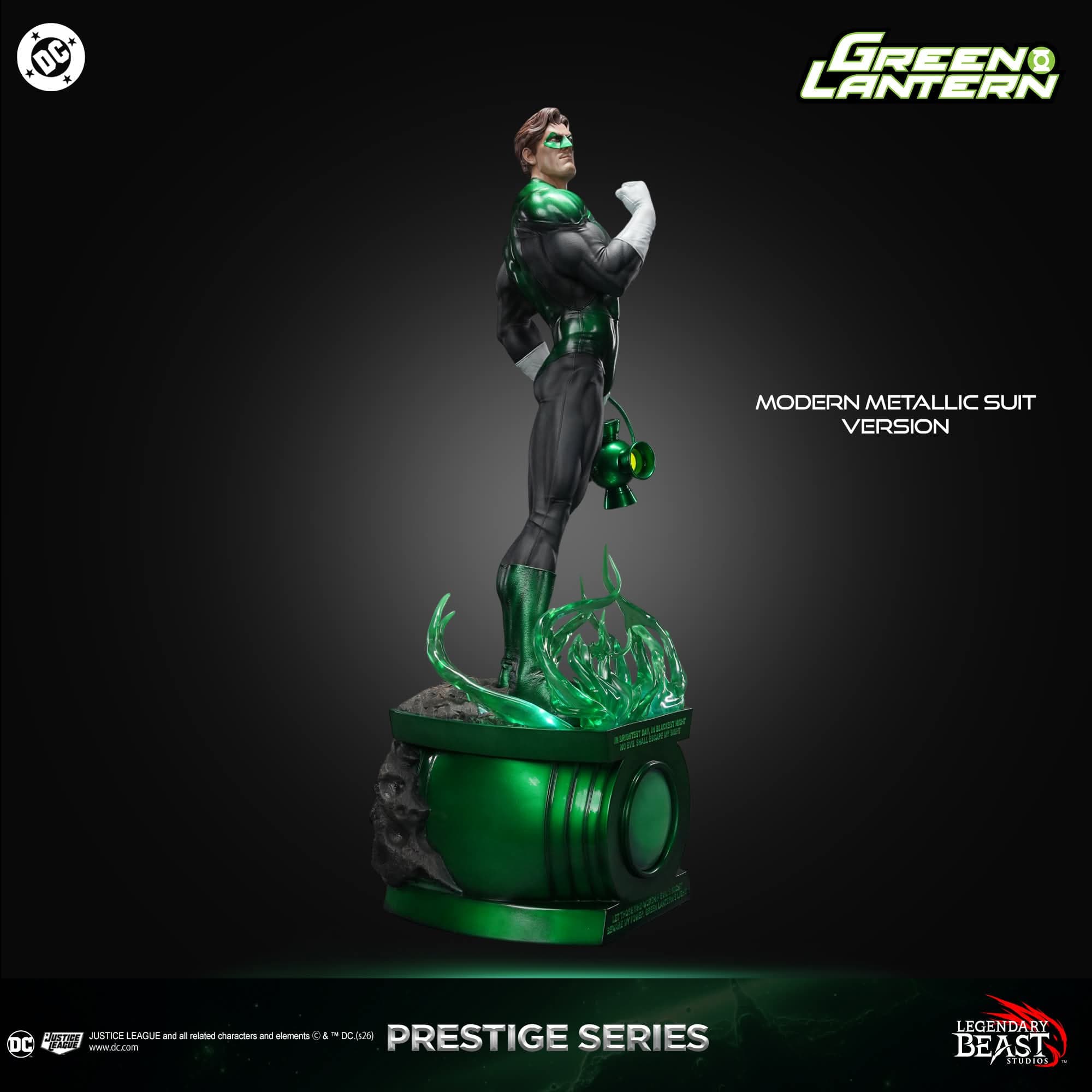 Green Lantern (Version Métalique) - Prestige Series - Vue 11