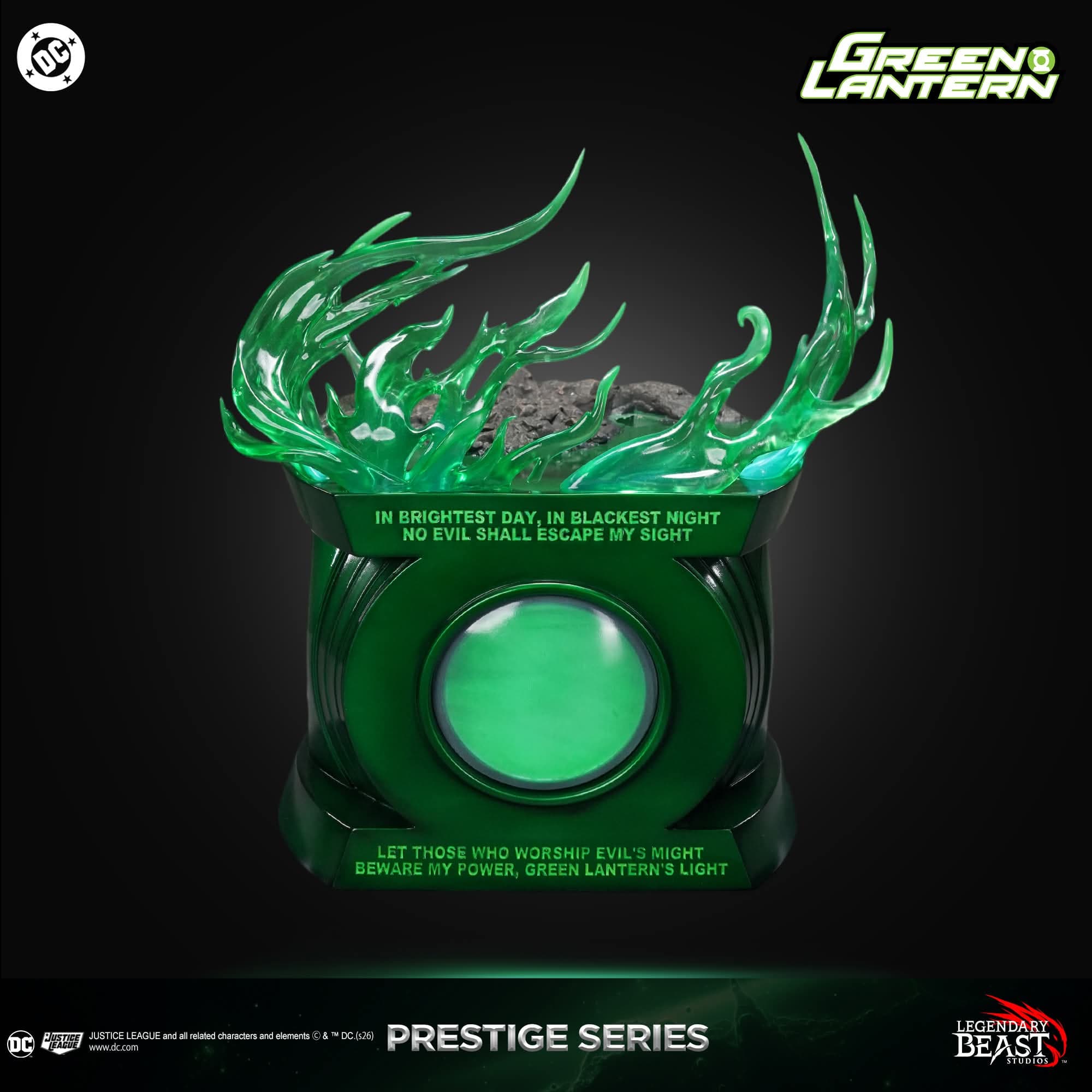 Green Lantern (Version Métalique) - Prestige Series - Vue 15