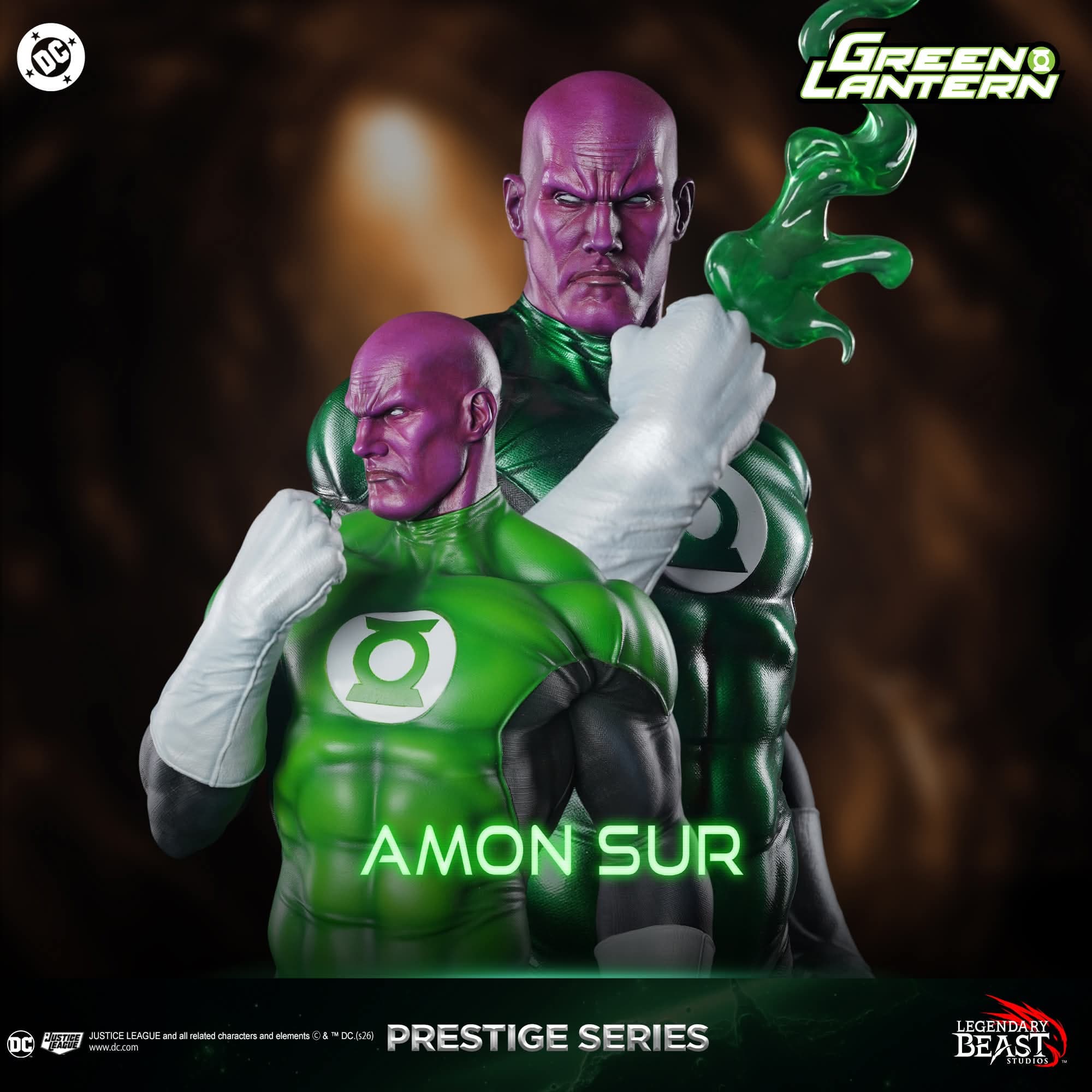Green Lantern (Version Métalique) - Prestige Series - Vue 18