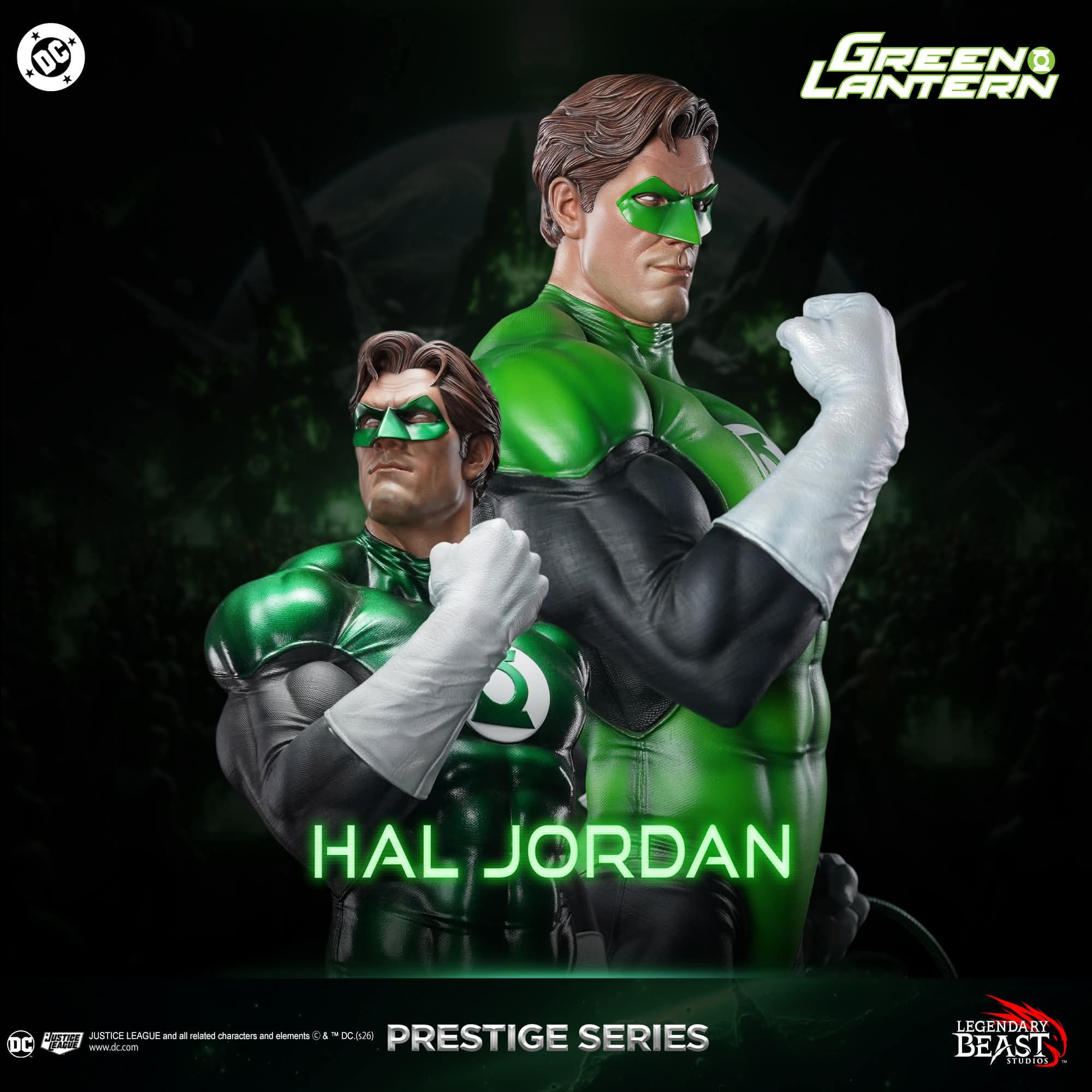 Green Lantern (Version Métalique) - Prestige Series - Vue 19