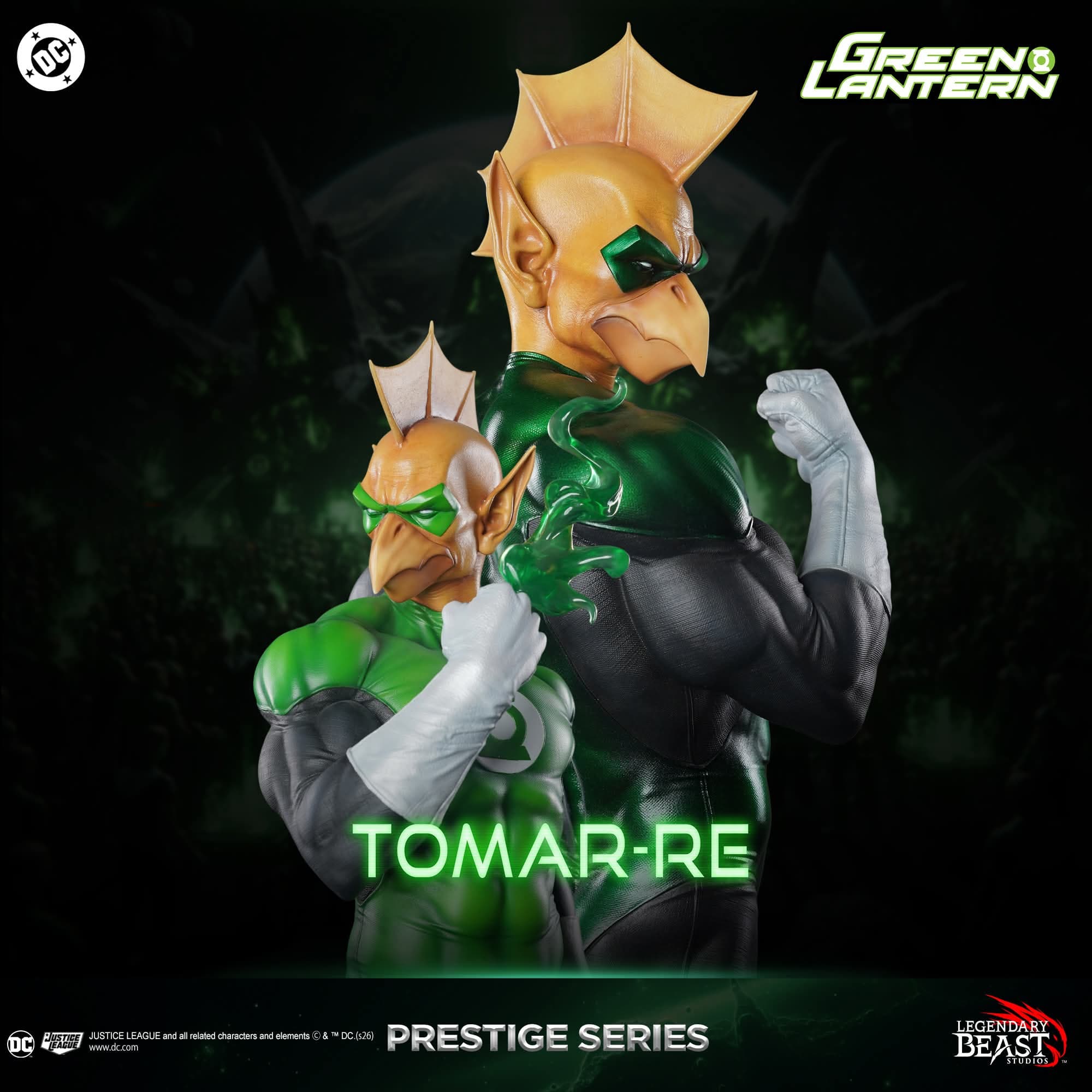 Green Lantern (Version Métalique) - Prestige Series - Vue 20