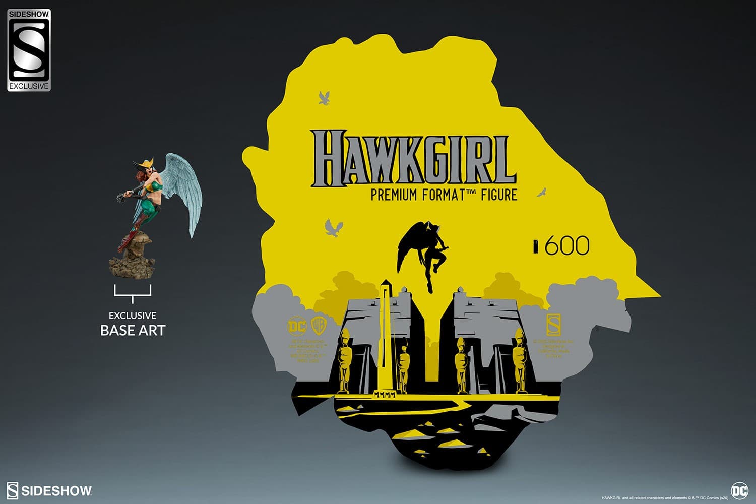 hawkgirl - premium format - exclusive edition  - Vue 5