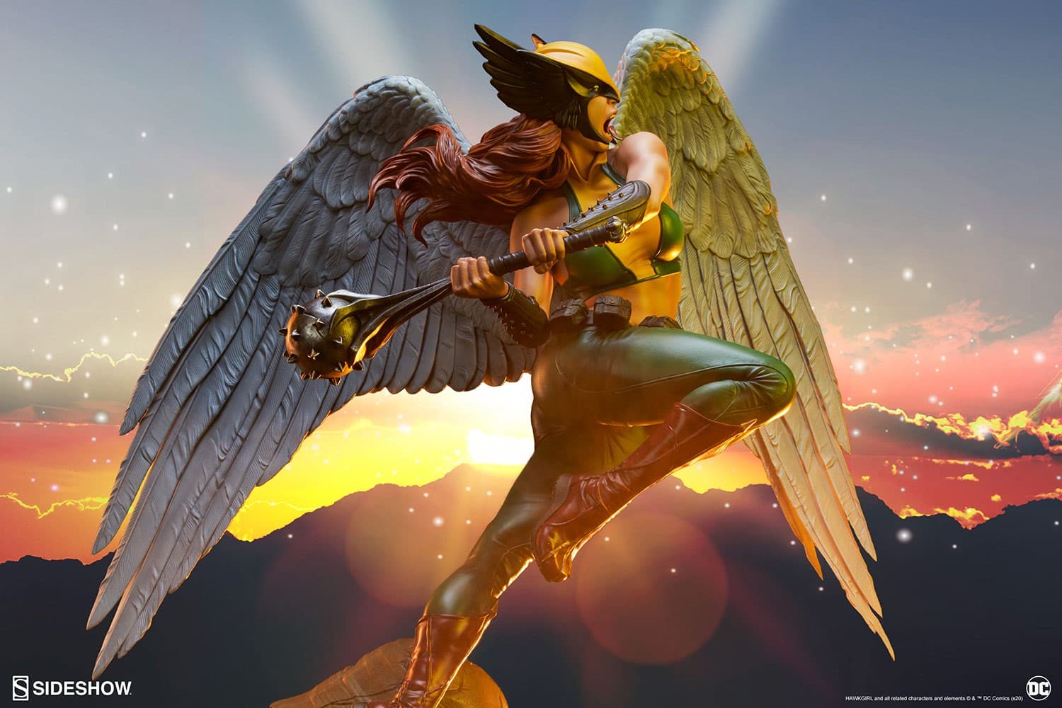 hawkgirl - premium format - exclusive edition  - Vue 9