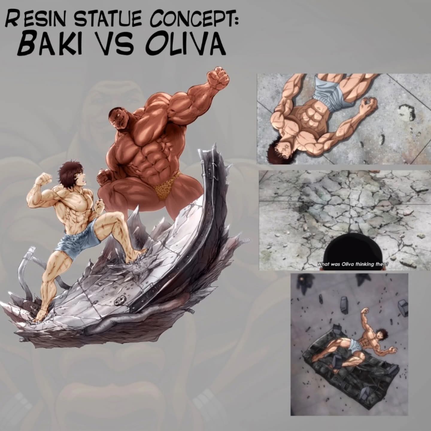  Baki Hanma vs Biscuit Olivia - Vue 8