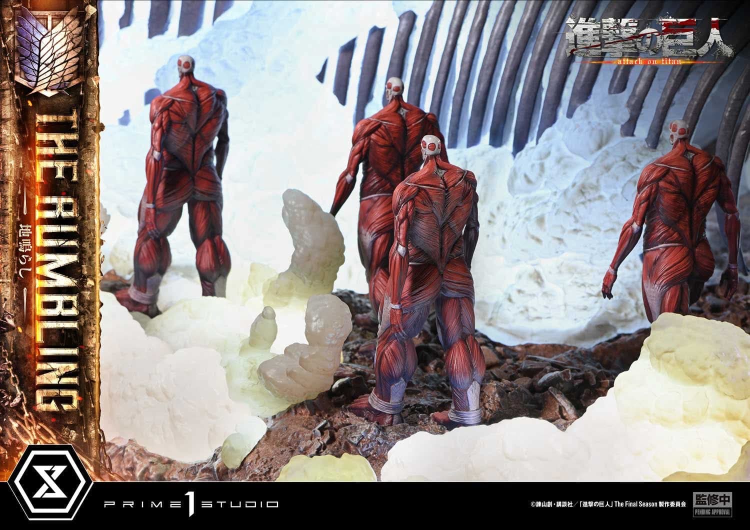 The Rumbling (Version Bonus) - Ultimate Diorama Masterline - Vue 20