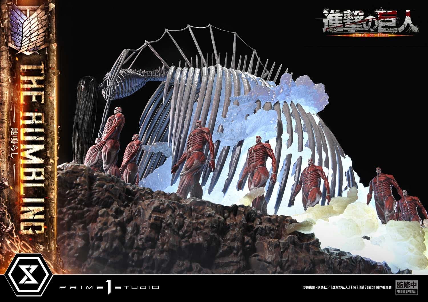 The Rumbling (Version Bonus) - Ultimate Diorama Masterline - Vue 22