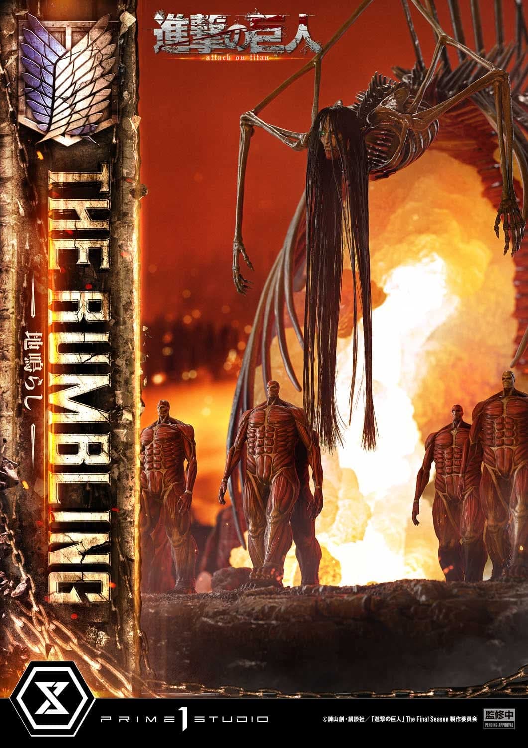 The Rumbling (Version Bonus) - Ultimate Diorama Masterline - Vue 26