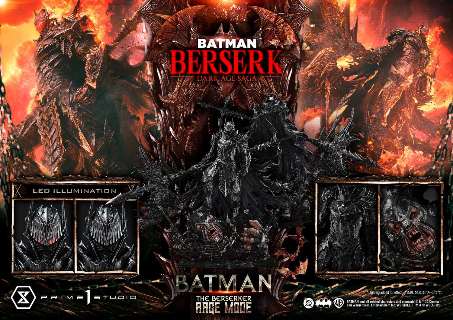 Batman the berserker Rage mode  - Vue 4