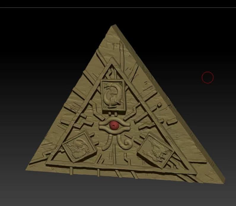 The Winged Dragon of Ra - Vue 3