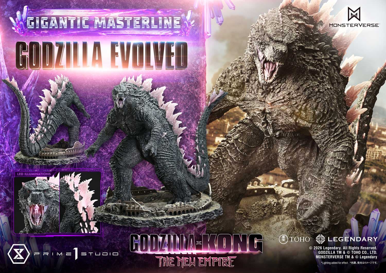 Godzilla Evolved (Version Bonus) - Gigantic Masterline - Vue 9