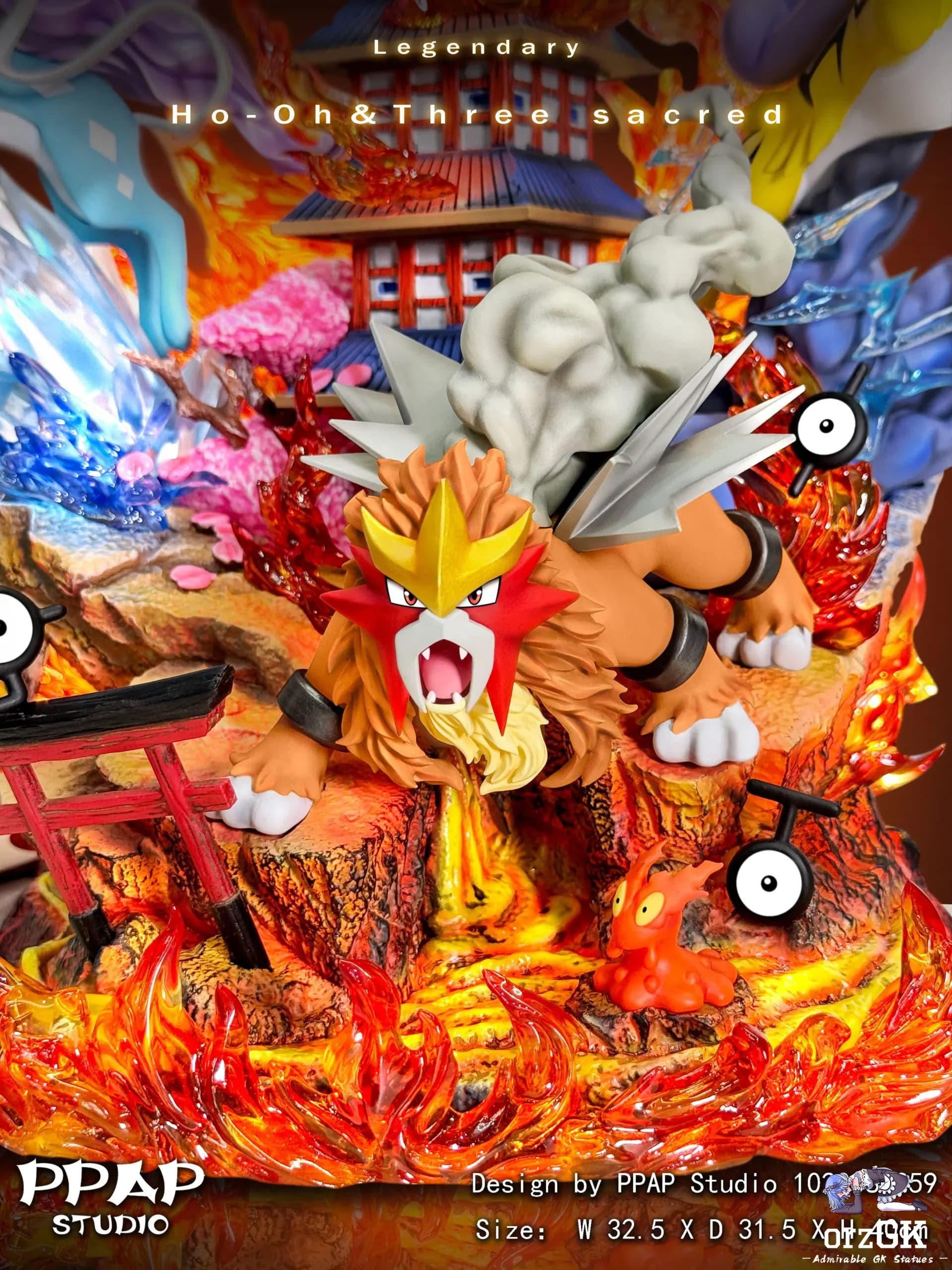 Legendary Pokémon Ho-oh - Vue 5