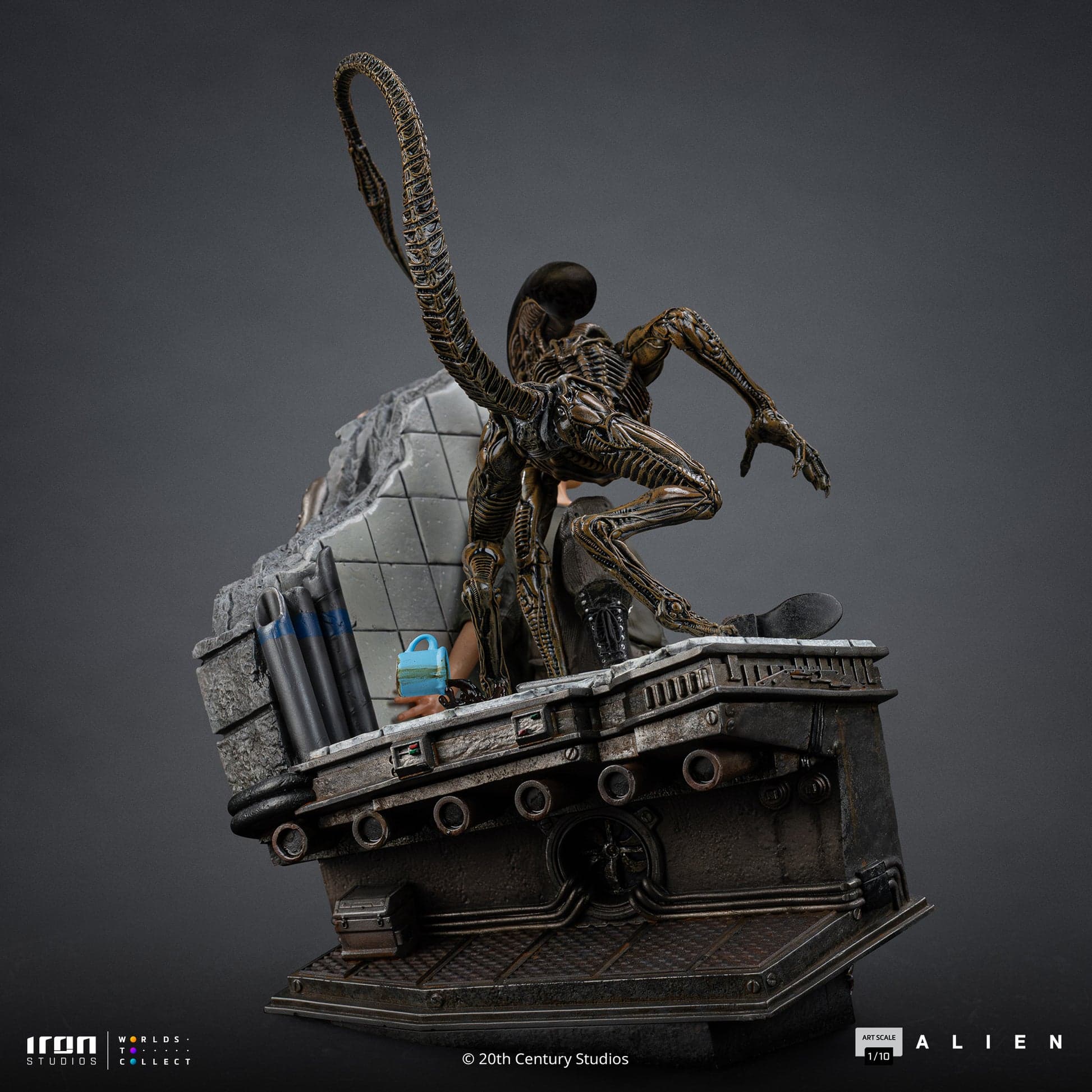 Ellen Ripley & Dog Alien - Vue 6