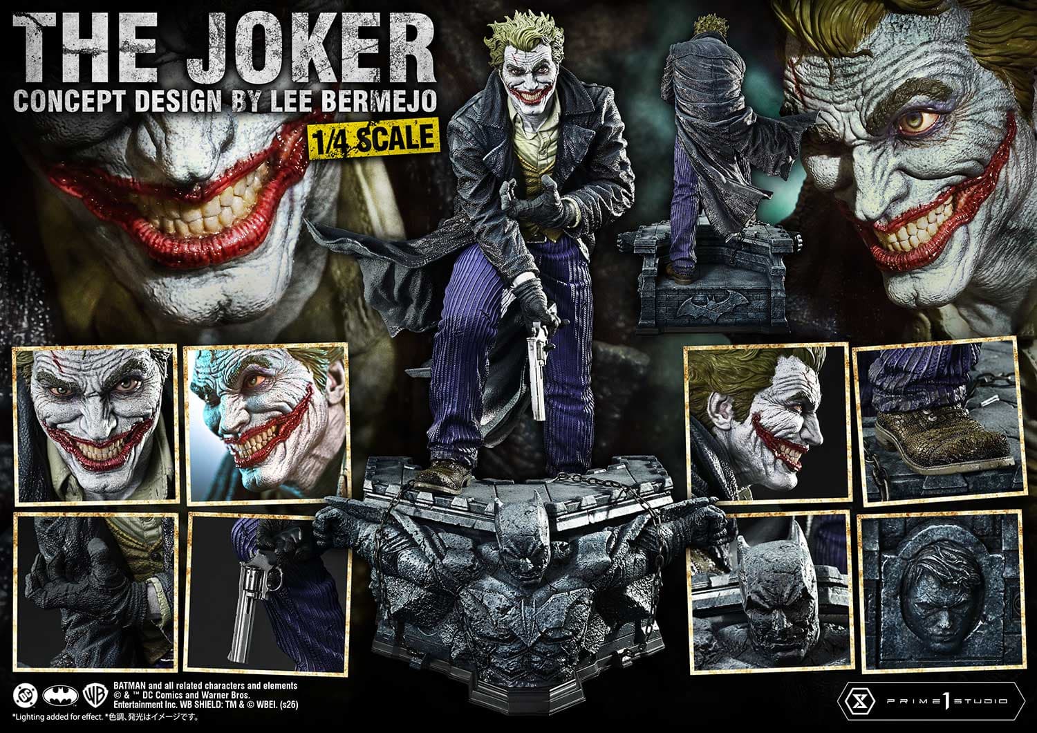 The Joker Design by Lee Bermejo (Version Regular) - Ultimate Premium Masterline - Vue 6