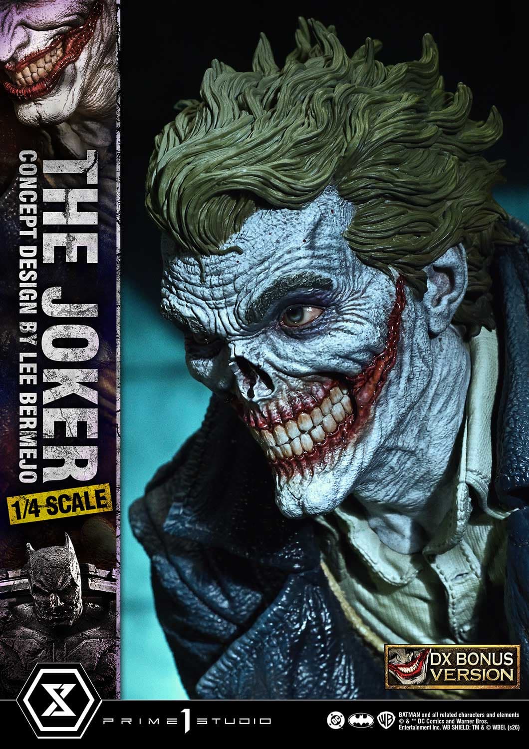 The Joker Design by Lee Bermejo (Version Deluxe Bonus) - Ultimate Premium Masterline - Vue 3