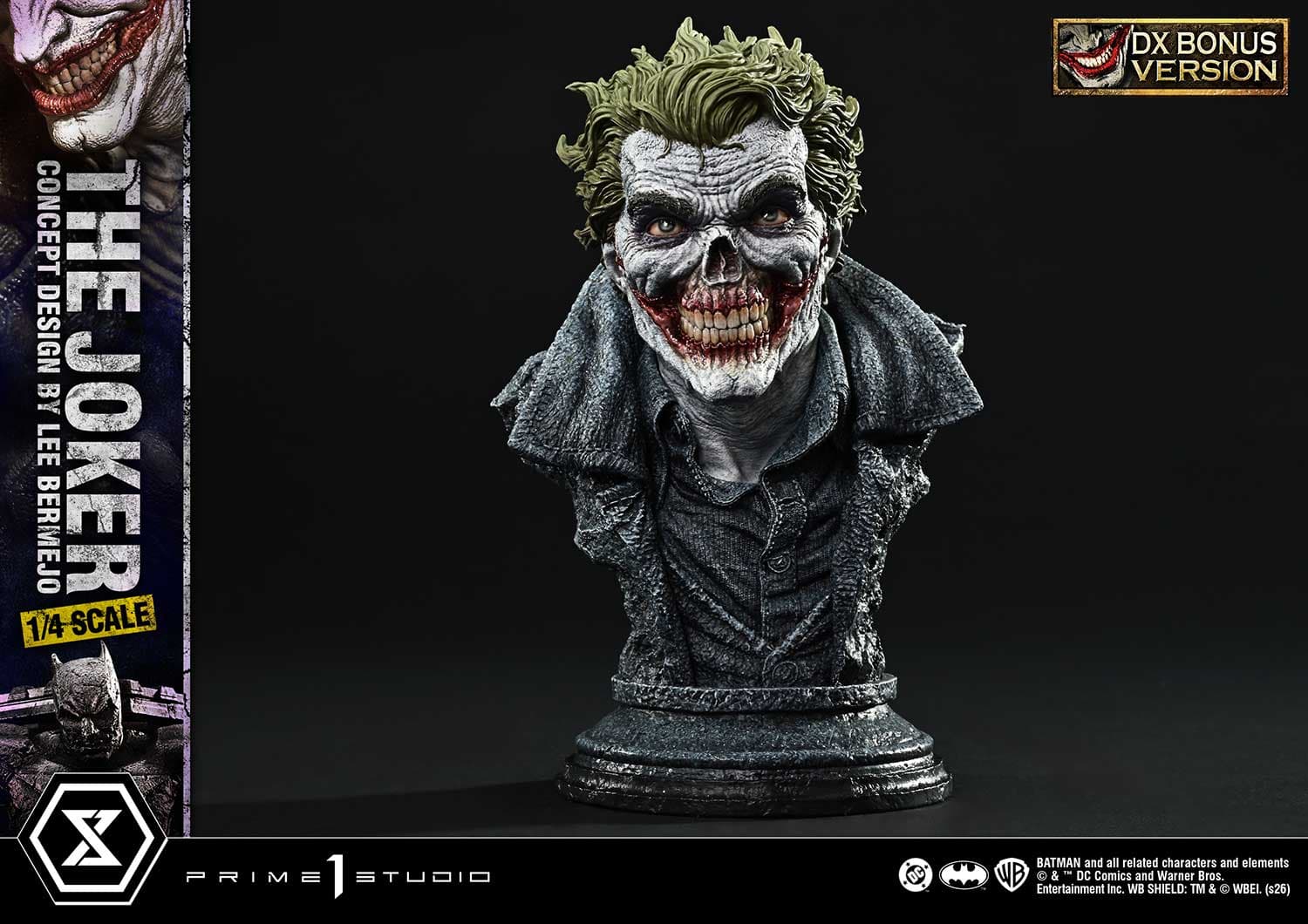 The Joker Design by Lee Bermejo (Version Deluxe Bonus) - Ultimate Premium Masterline - Vue 5