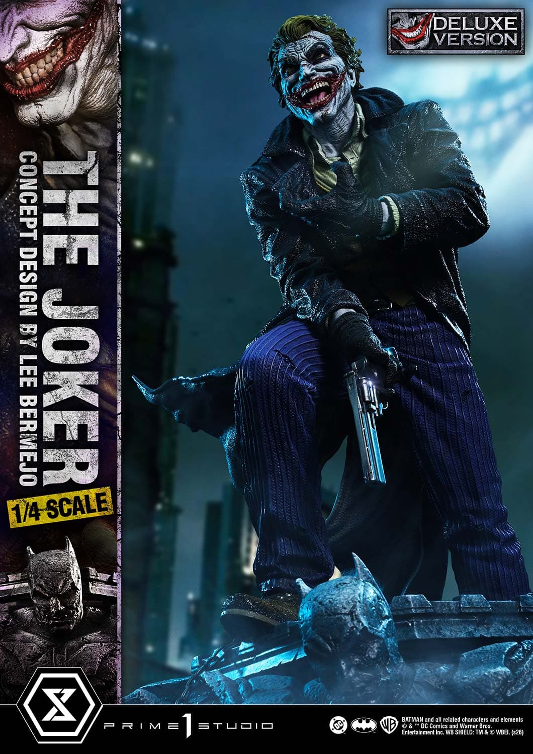 The Joker Design by Lee Bermejo (Version Deluxe Bonus) - Ultimate Premium Masterline - Vue 7
