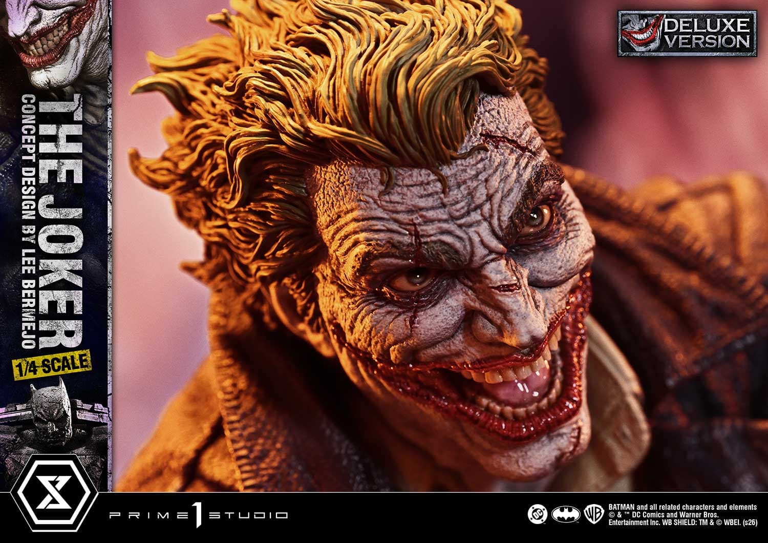 The Joker Design by Lee Bermejo (Version Deluxe Bonus) - Ultimate Premium Masterline - Vue 9