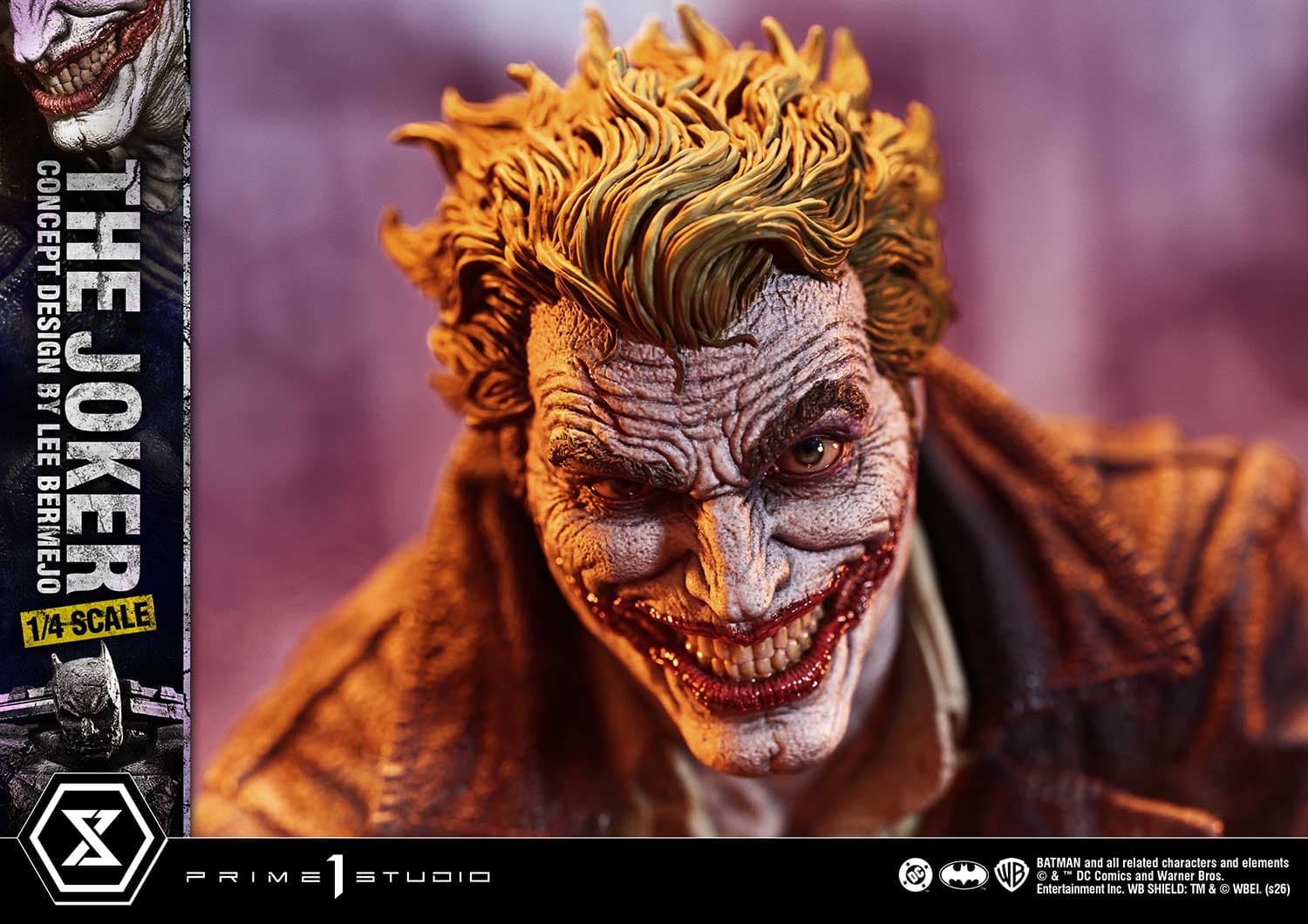 The Joker Design by Lee Bermejo (Version Deluxe Bonus) - Ultimate Premium Masterline - Vue 10