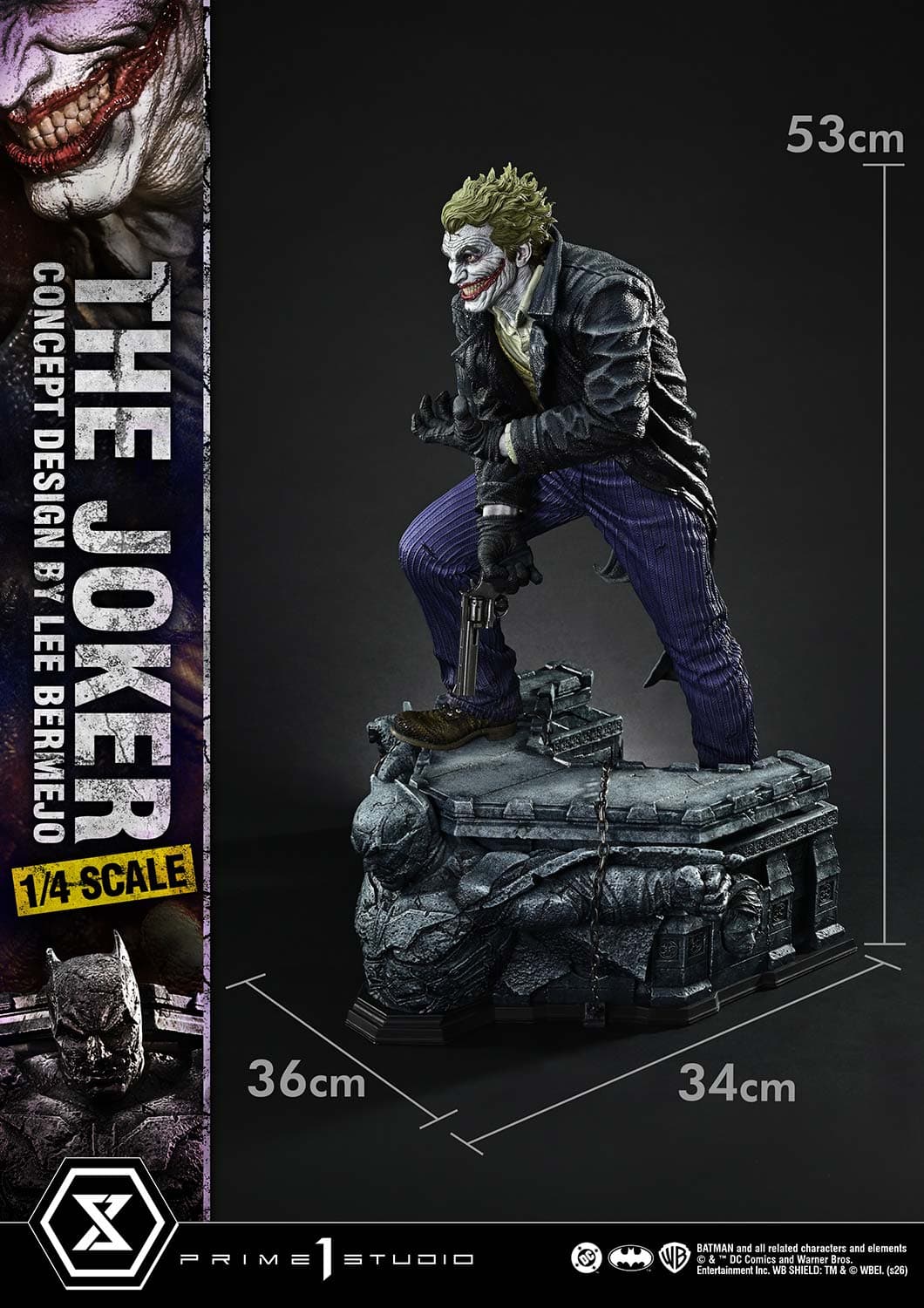 The Joker Design by Lee Bermejo (Version Deluxe Bonus) - Ultimate Premium Masterline - Vue 13