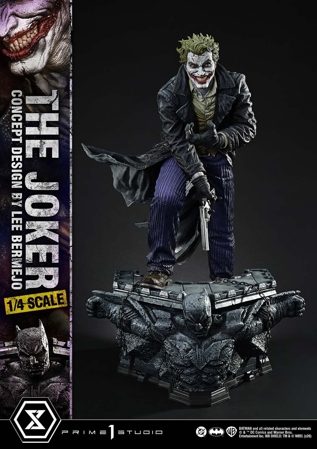 The Joker Design by Lee Bermejo (Version Deluxe Bonus) - Ultimate Premium Masterline - Vue 17