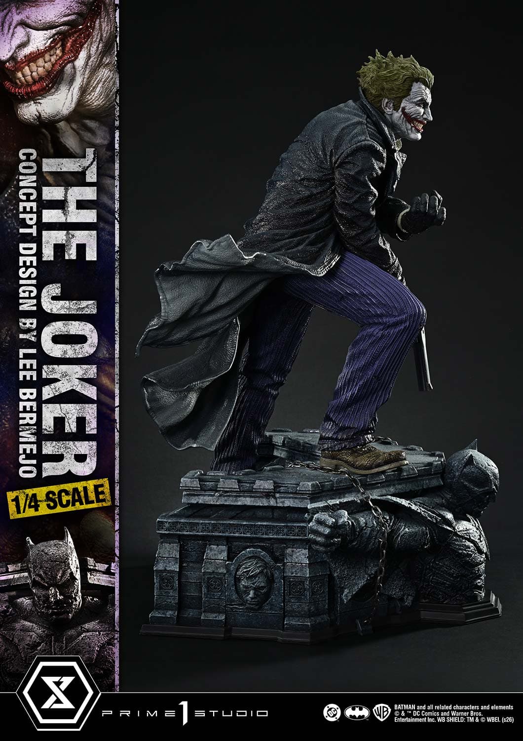 The Joker Design by Lee Bermejo (Version Deluxe Bonus) - Ultimate Premium Masterline - Vue 19