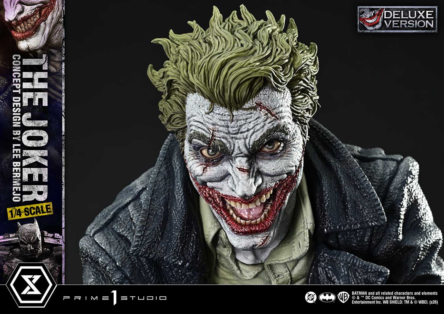 The Joker Design by Lee Bermejo (Version Deluxe Bonus) - Ultimate Premium Masterline - Vue 22