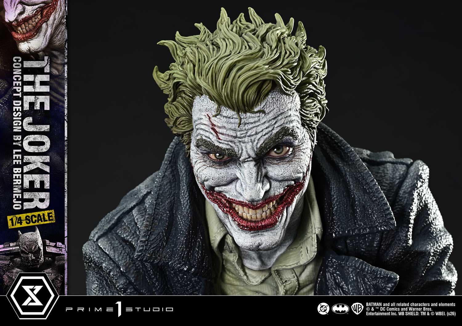 The Joker Design by Lee Bermejo (Version Deluxe Bonus) - Ultimate Premium Masterline - Vue 24