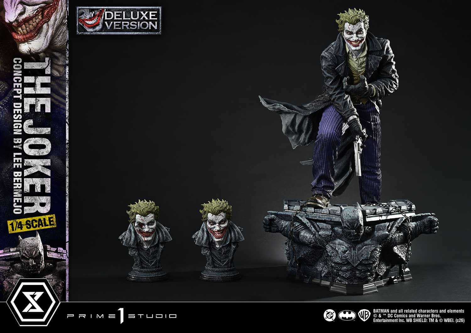 The Joker Design by Lee Bermejo (Version Deluxe Bonus) - Ultimate Premium Masterline - Vue 26