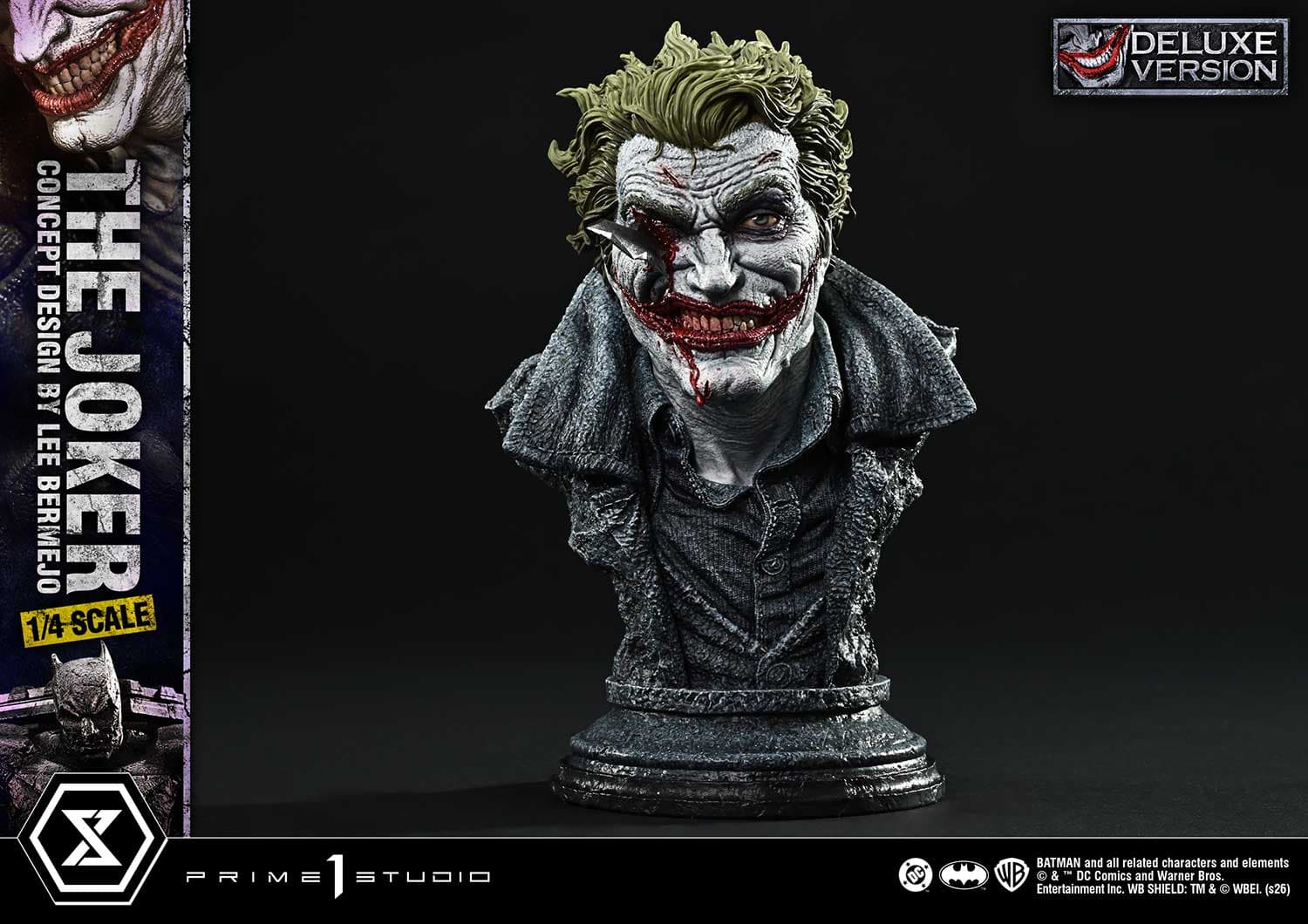 The Joker Design by Lee Bermejo (Version Deluxe Bonus) - Ultimate Premium Masterline - Vue 27