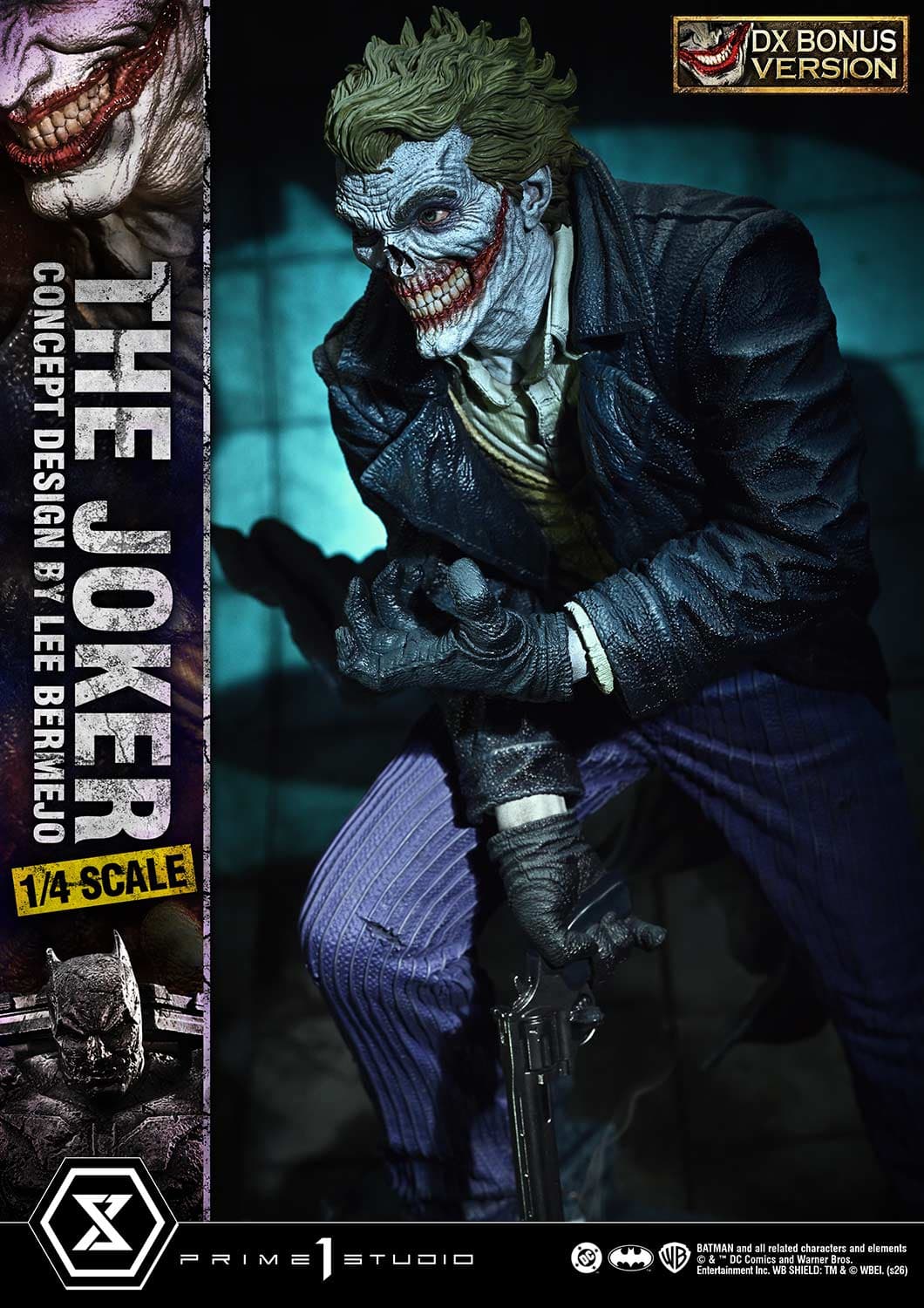The Joker Design by Lee Bermejo (Version Deluxe Bonus) - Ultimate Premium Masterline - Vue 28