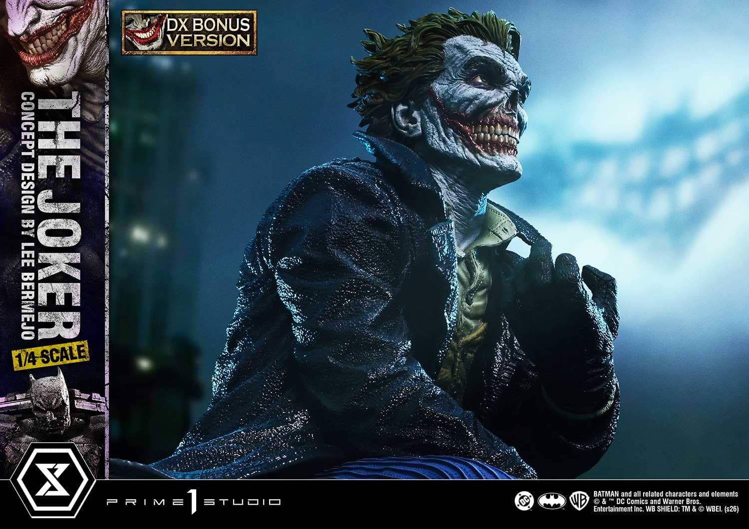 The Joker Design by Lee Bermejo (Version Deluxe Bonus) - Ultimate Premium Masterline - Vue 29