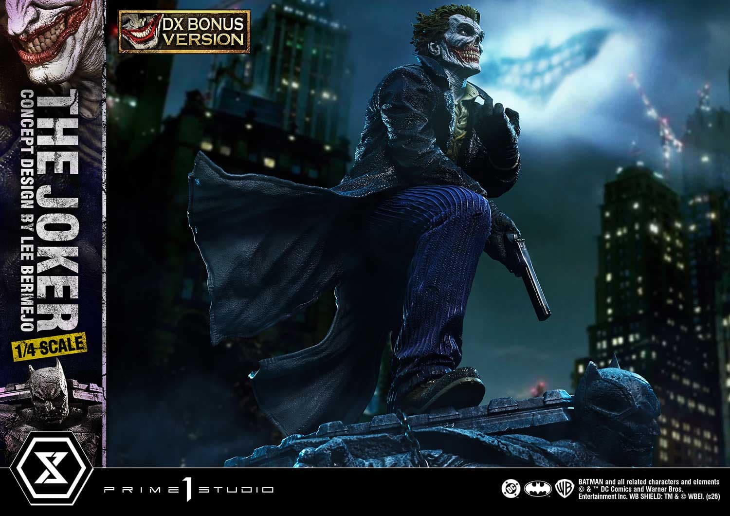 The Joker Design by Lee Bermejo (Version Deluxe Bonus) - Ultimate Premium Masterline - Vue 30