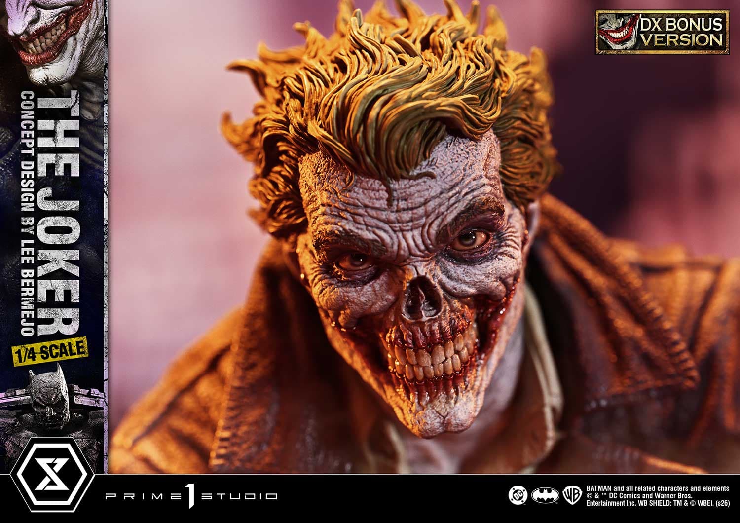 The Joker Design by Lee Bermejo (Version Deluxe Bonus) - Ultimate Premium Masterline - Vue 31