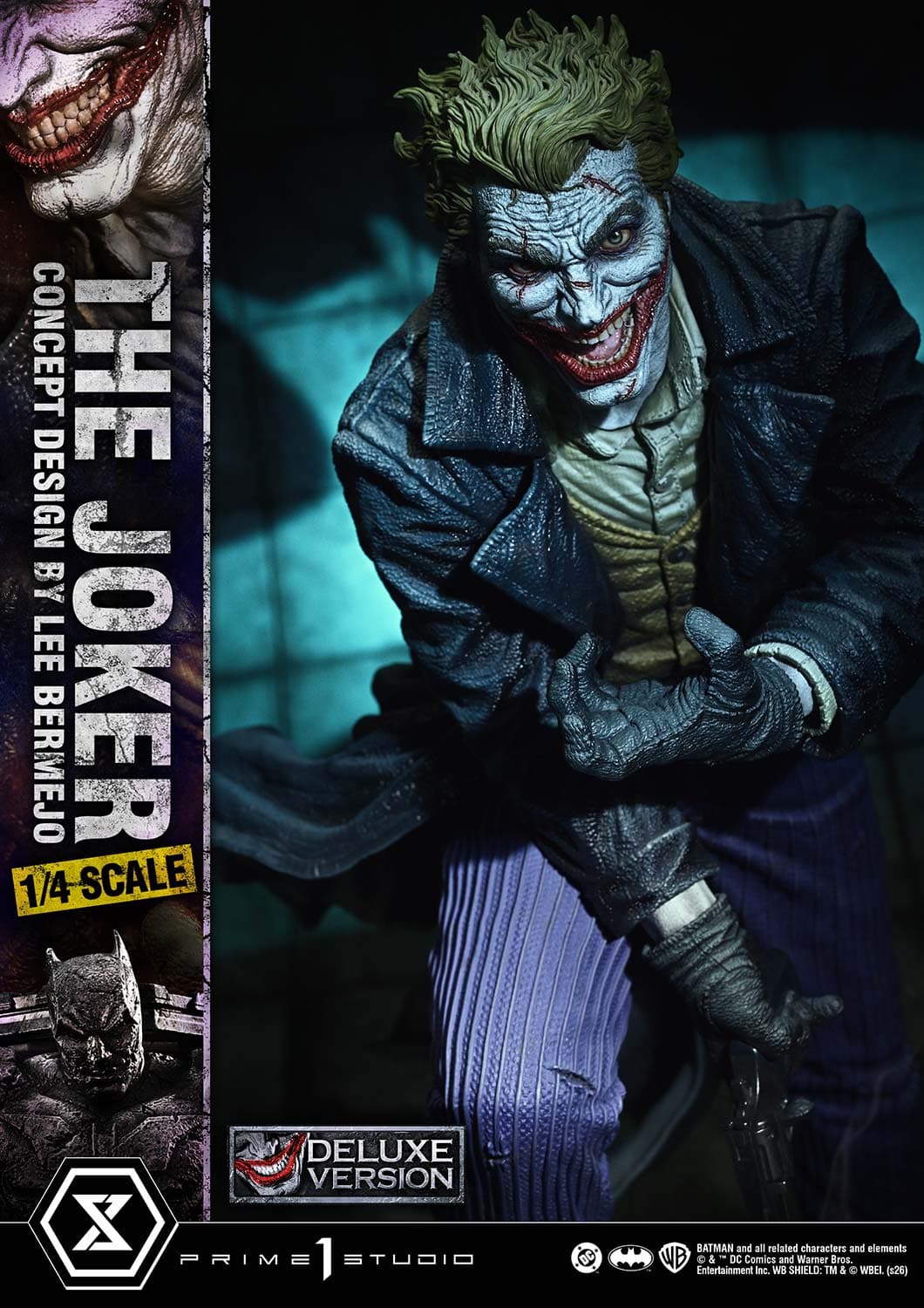 The Joker Design by Lee Bermejo (Version Deluxe Bonus) - Ultimate Premium Masterline - Vue 32
