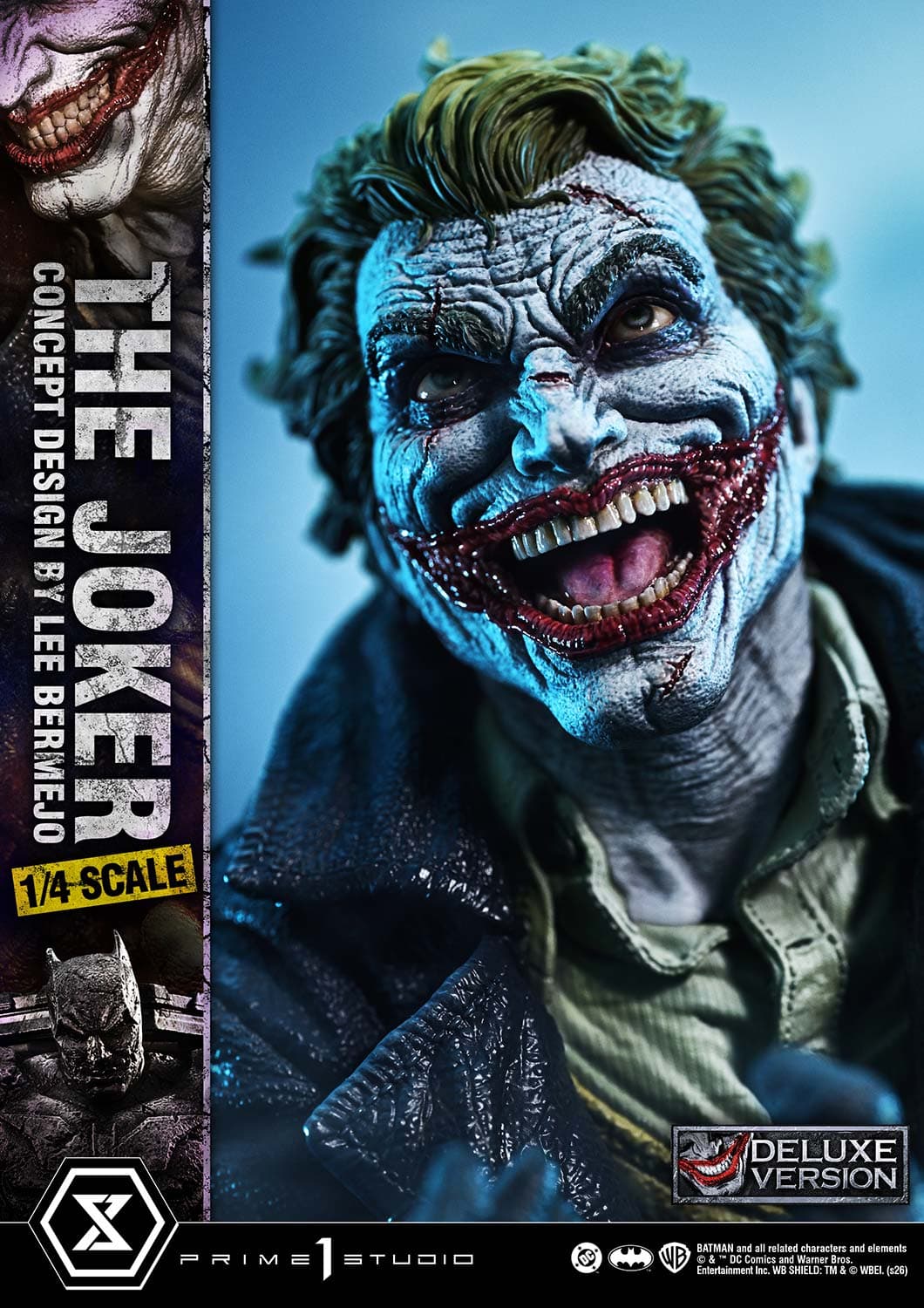 The Joker Design by Lee Bermejo (Version Deluxe Bonus) - Ultimate Premium Masterline - Vue 33