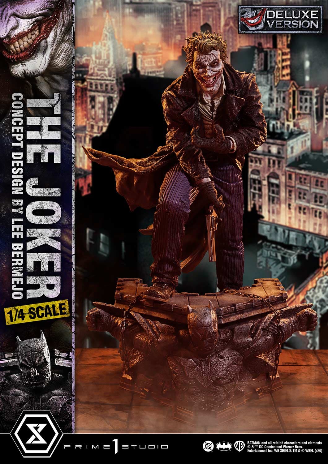 The Joker Design by Lee Bermejo (Version Deluxe Bonus) - Ultimate Premium Masterline - Vue 34