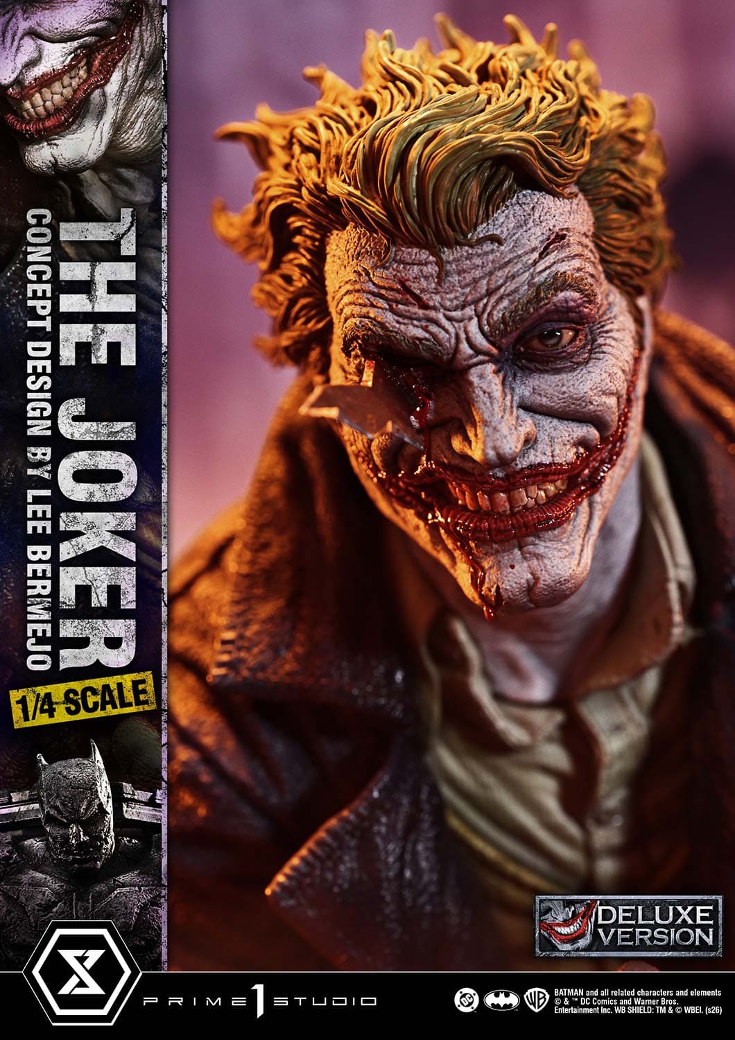 The Joker Design by Lee Bermejo (Version Deluxe Bonus) - Ultimate Premium Masterline - Vue 35