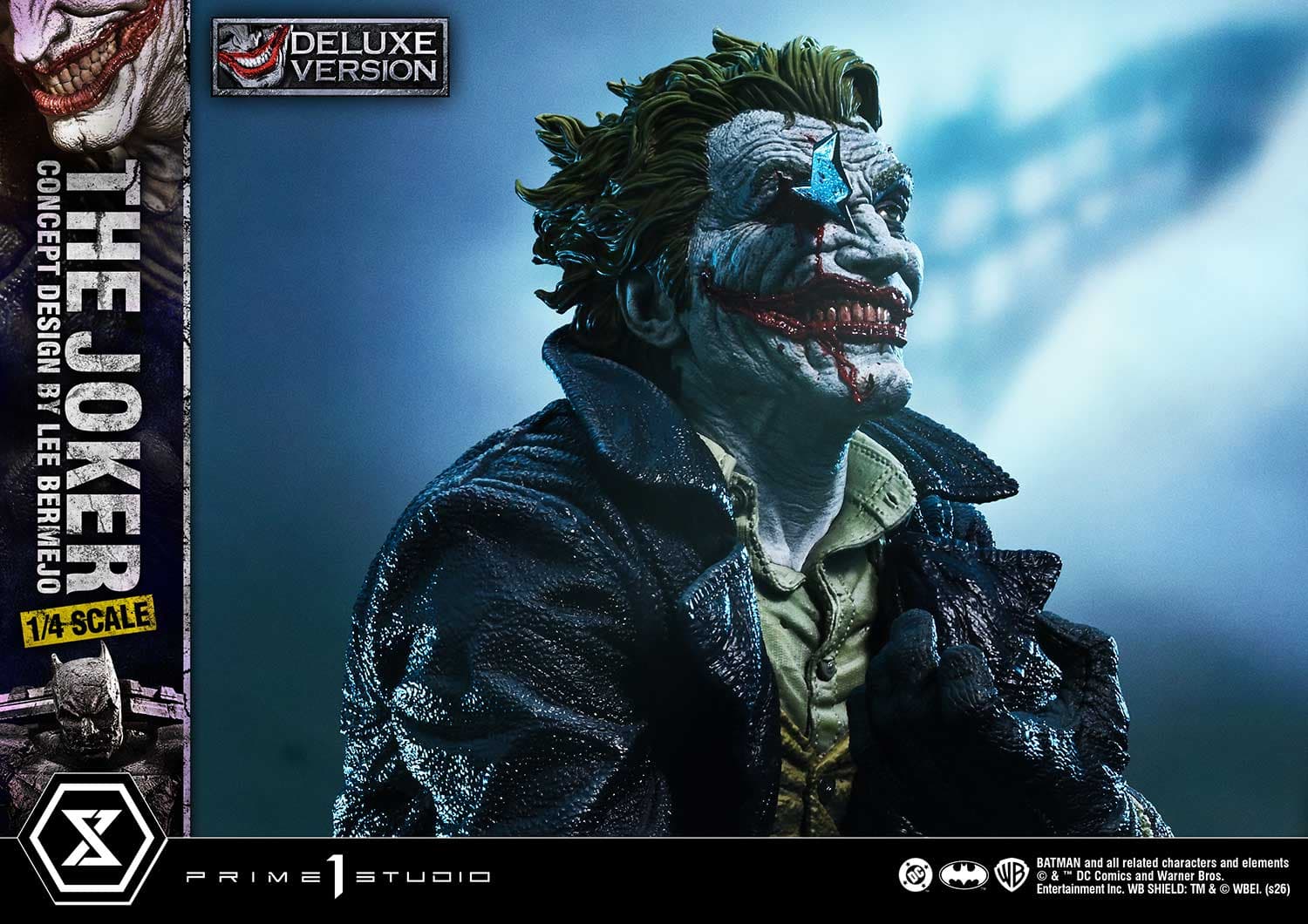 The Joker Design by Lee Bermejo (Version Deluxe Bonus) - Ultimate Premium Masterline - Vue 36