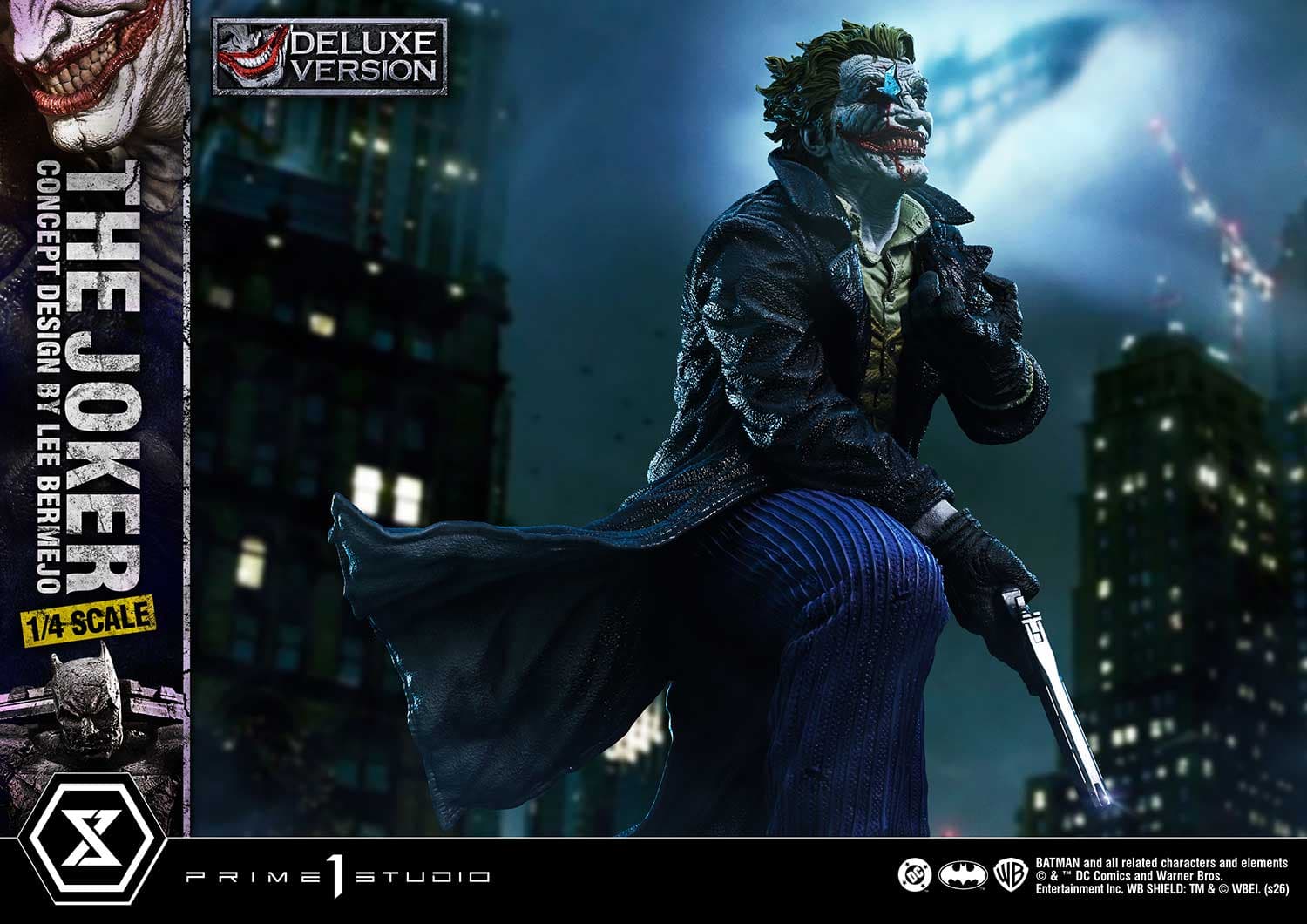 The Joker Design by Lee Bermejo (Version Deluxe Bonus) - Ultimate Premium Masterline - Vue 37