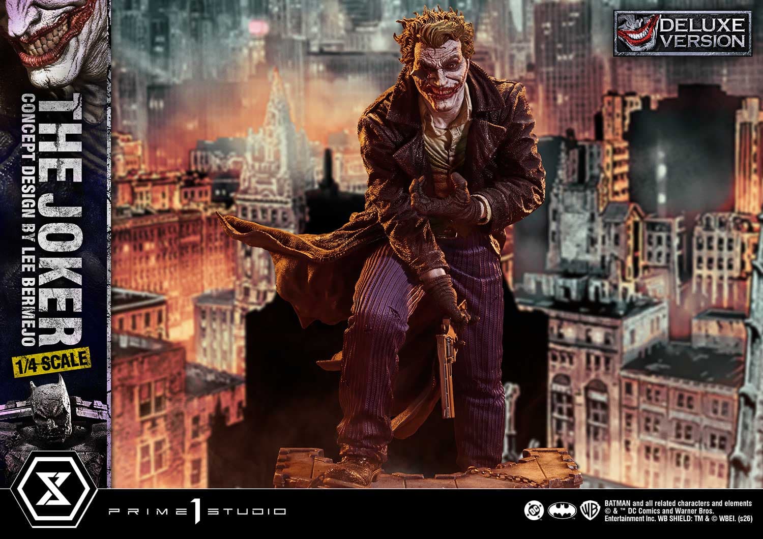 The Joker Design by Lee Bermejo (Version Deluxe Bonus) - Ultimate Premium Masterline - Vue 38