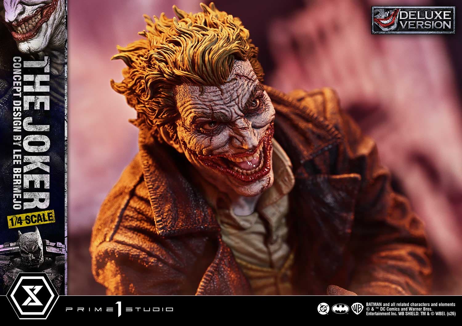 The Joker Design by Lee Bermejo (Version Deluxe Bonus) - Ultimate Premium Masterline - Vue 39