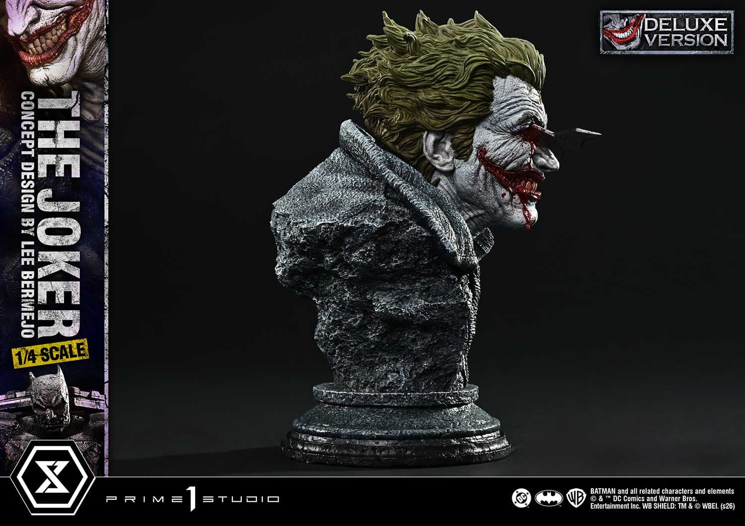 The Joker Design by Lee Bermejo (Version Deluxe Bonus) - Ultimate Premium Masterline - Vue 41