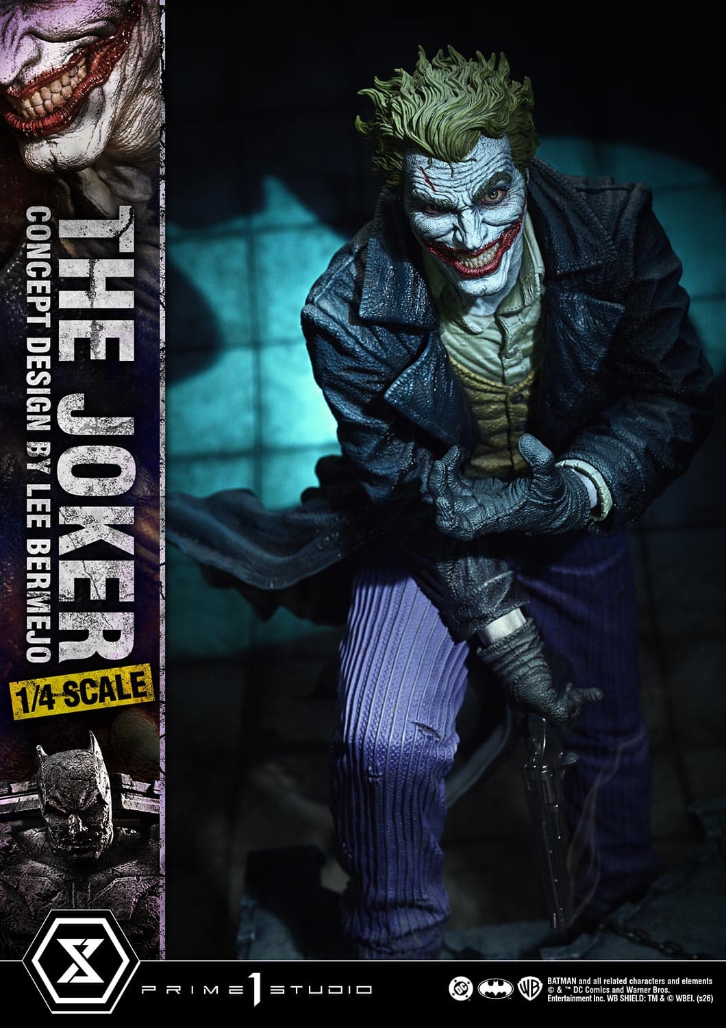 The Joker Design by Lee Bermejo (Version Deluxe Bonus) - Ultimate Premium Masterline - Vue 43