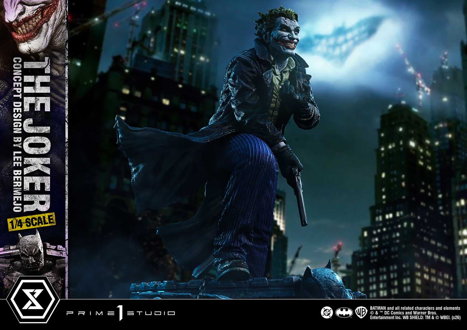 The Joker Design by Lee Bermejo (Version Deluxe Bonus) - Ultimate Premium Masterline - Vue 45
