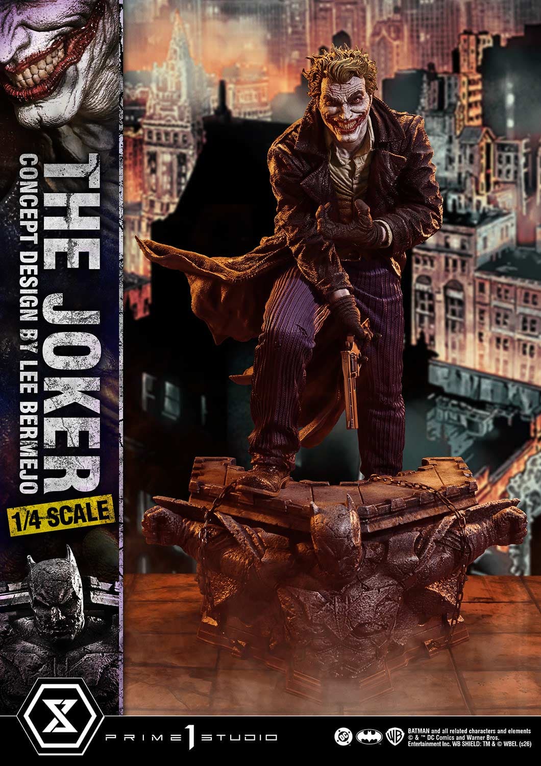 The Joker Design by Lee Bermejo (Version Deluxe Bonus) - Ultimate Premium Masterline - Vue 49